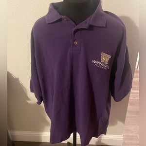 Washington Huskies vintage polo shirt from pro player brand size XL